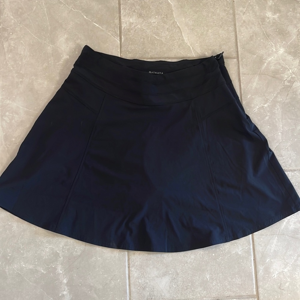 Women’s Athleta  Black All Day Skort size 8 regular
